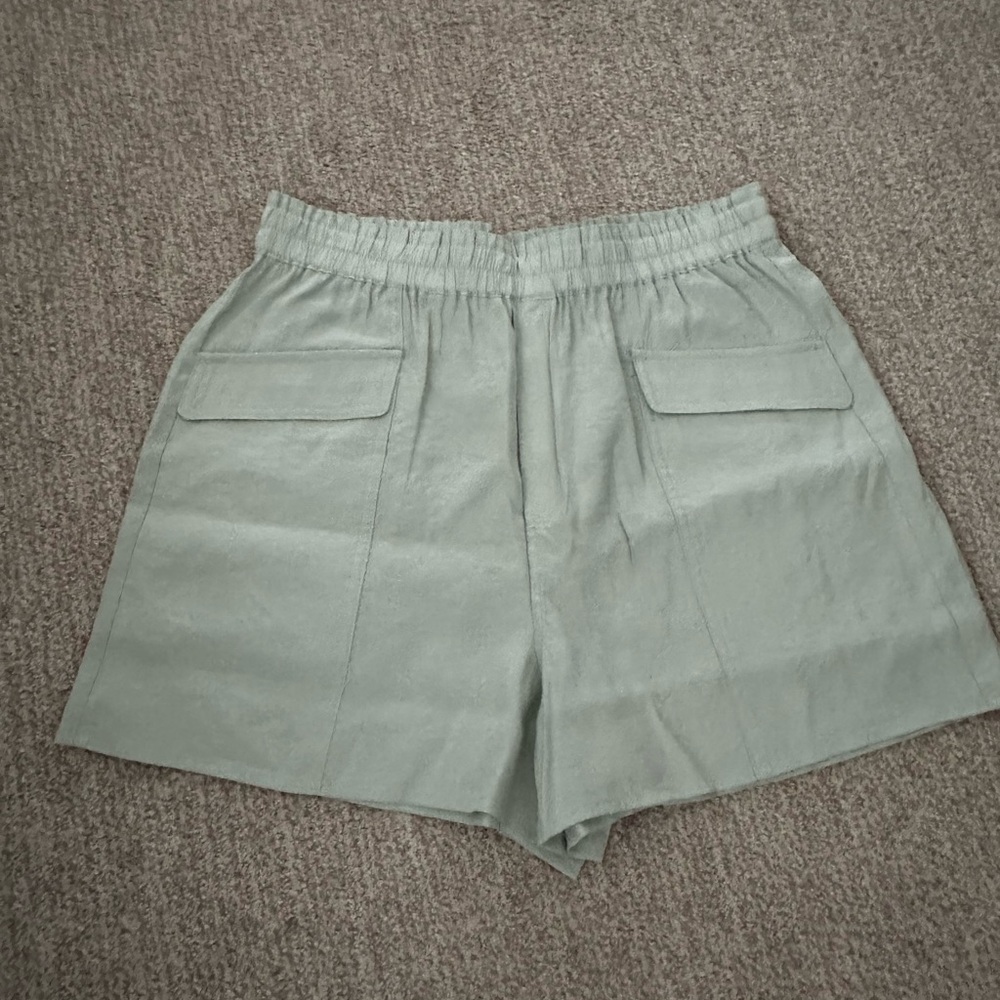Madewell Sage Green Shorts